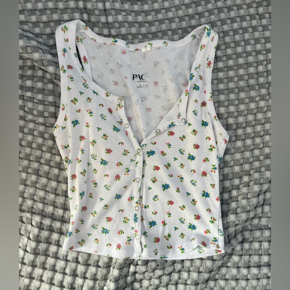 Pacsun Floral Tank